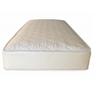 Naturepedic Organic Ultra Quilted 2 in 1 Twin Mattress - Waterproof