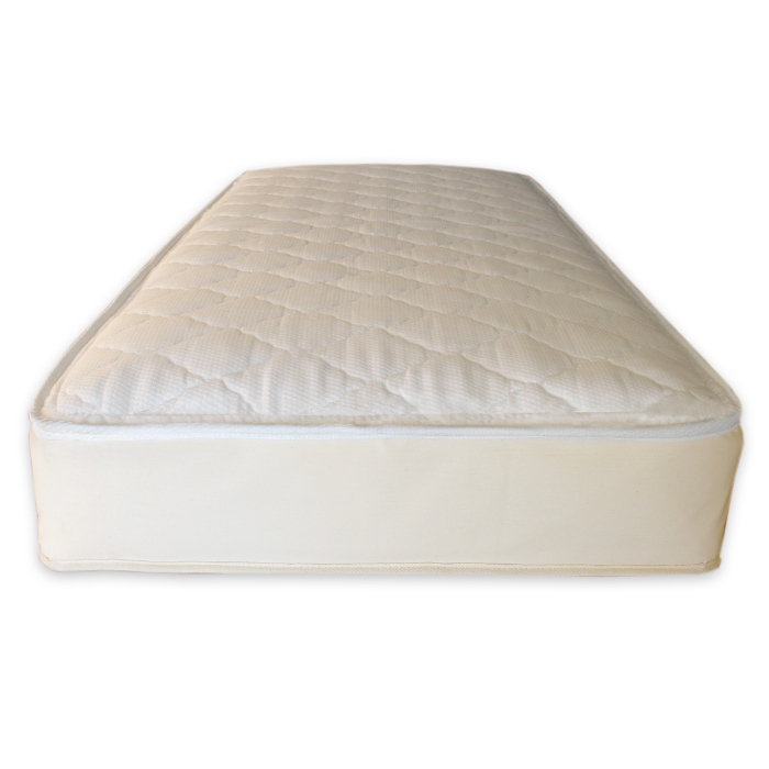 Naturepedic Organic Ultra Quilted 2 in 1 Twin Mattress - Waterproof