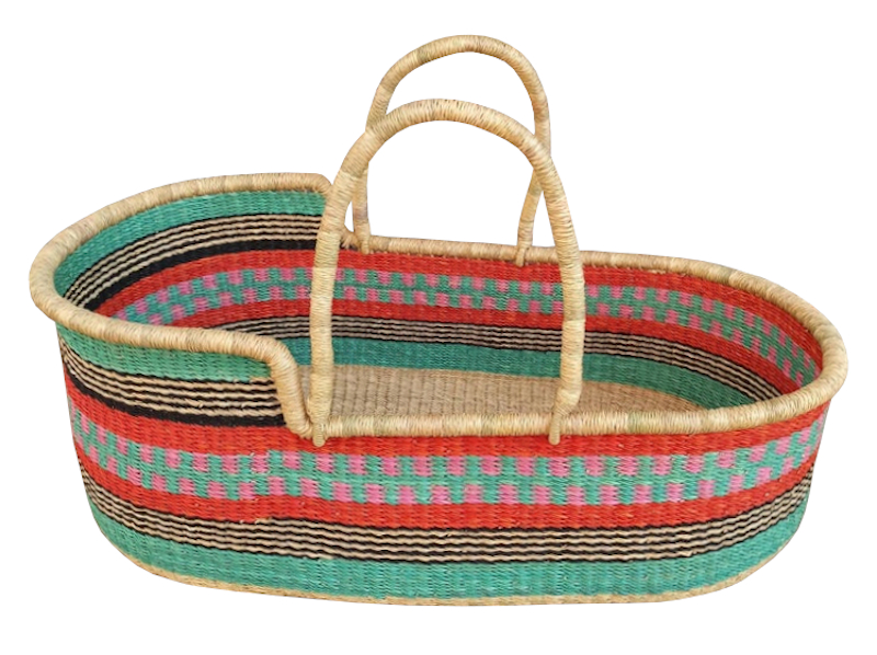 Large Orleans Moses Basket for Loungers