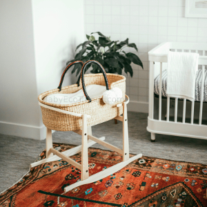moses basket and stand set