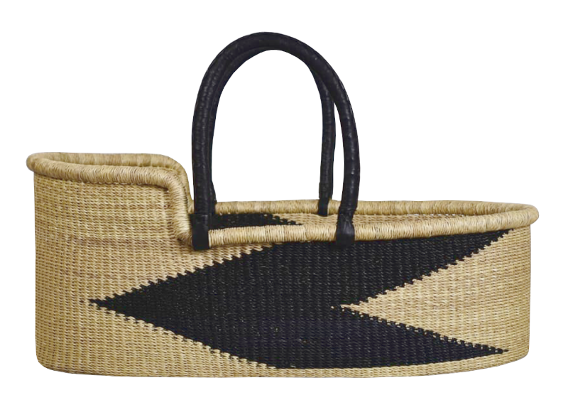 Large Reed Moses Basket for Loungers