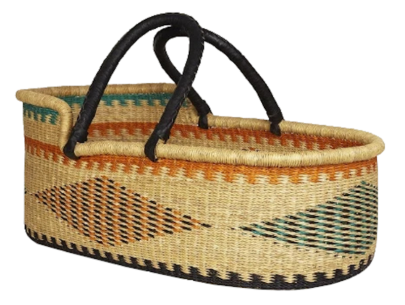 Large Sangria Moses Basket  for Loungers