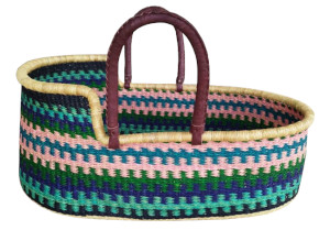 Large Silk Moses Basket  for Loungers