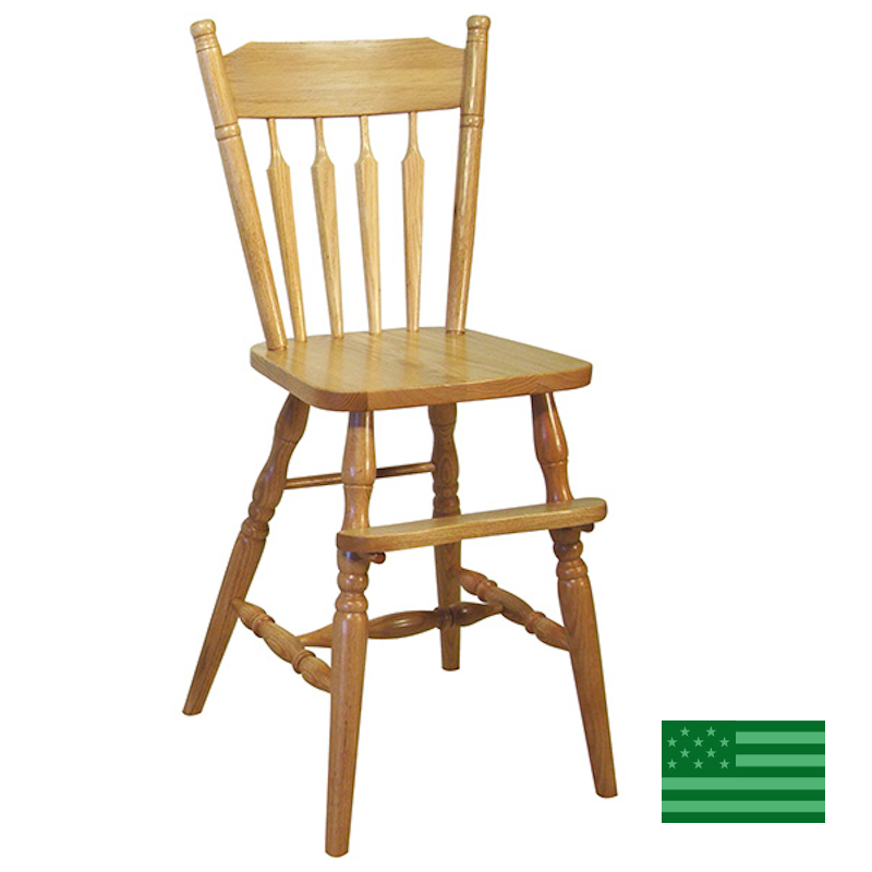 Amish Post Back Youth Chair - NO LONGER AVAILABLE