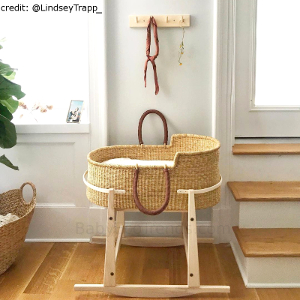 bassinet basket and stand